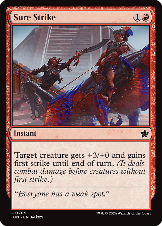 Sure Strike (FDN-209) (Foil)