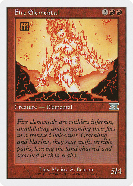 Fire Elemental (6ED-176)