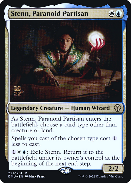 Stenn, Paranoid Partisan (PRE-221S) (Foil)