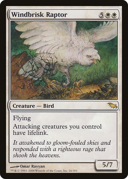Windbrisk Raptor (SHM-026) (Foil)
