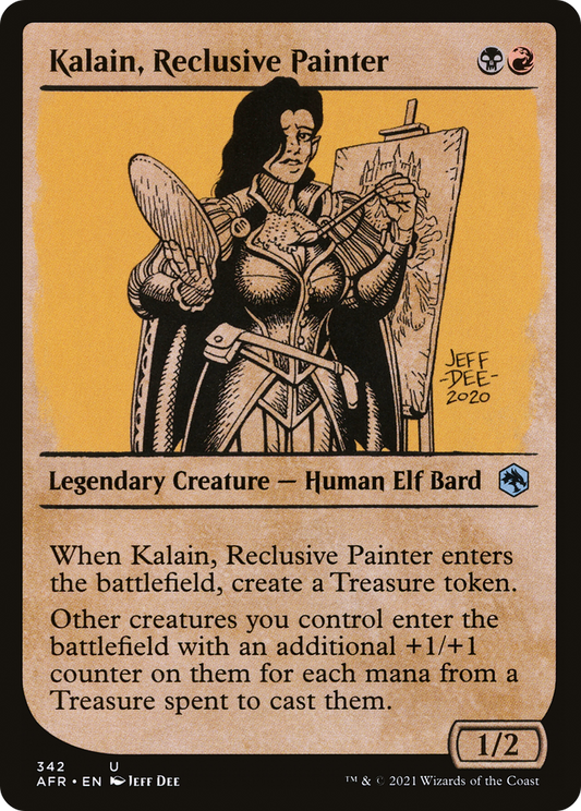 Kalain, Reclusive Painter (AFR-342) (Showcase)