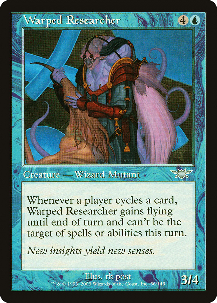Warped Researcher (LGN-056) (Foil)
