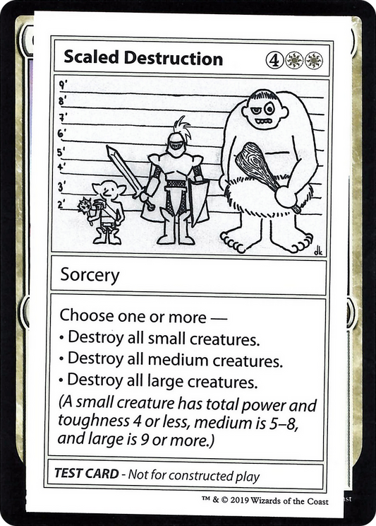 Scaled Destruction (CMB1-012)