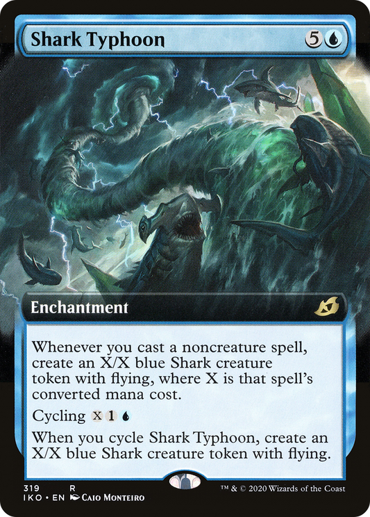 Shark Typhoon (IKO-319) (Extended Art) (Foil)