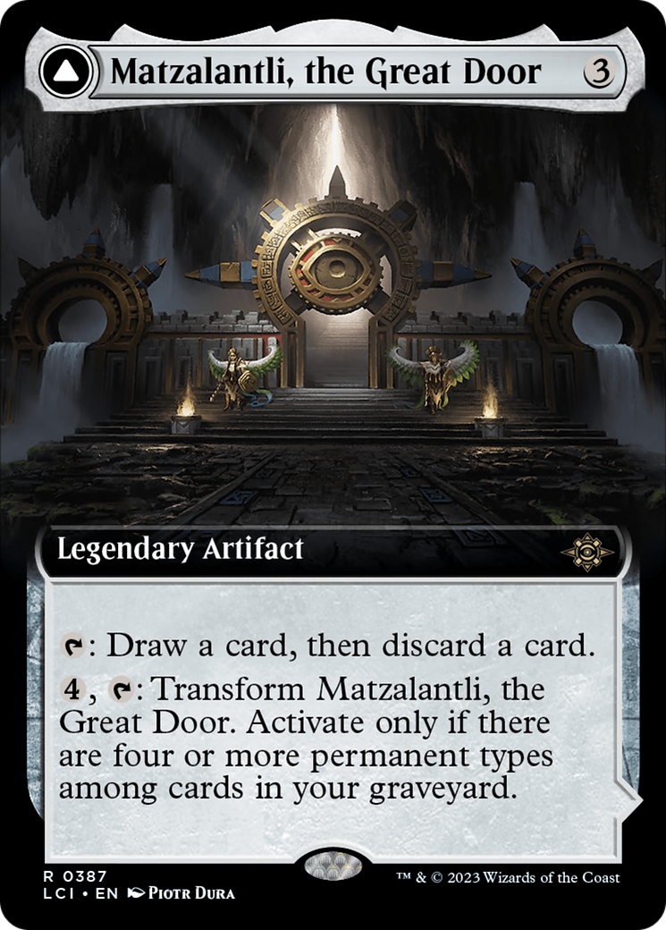 Matzalantli, the Great Door // The Core (LCI-387) (Extended Art) (Foil)