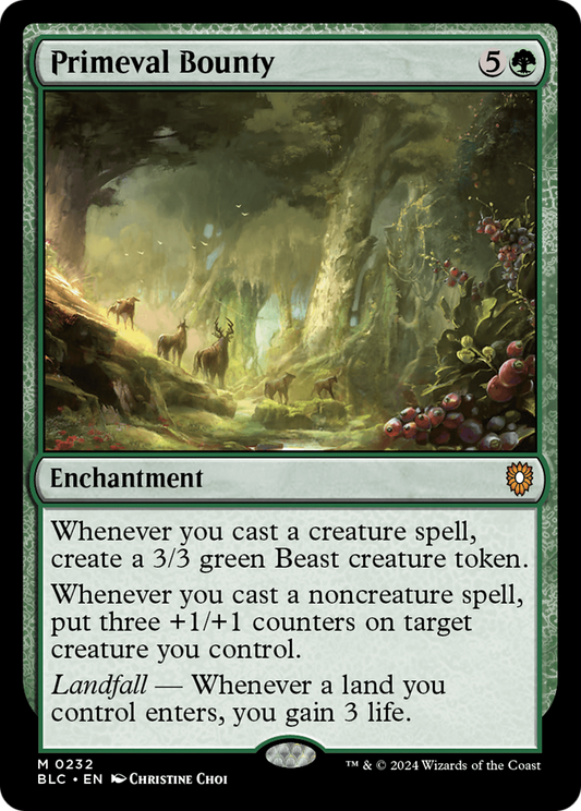 Primeval Bounty (BLC-232)