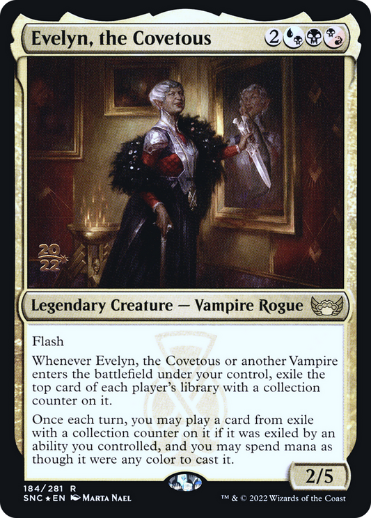 Evelyn, the Covetous (PRE-184S) (Foil)