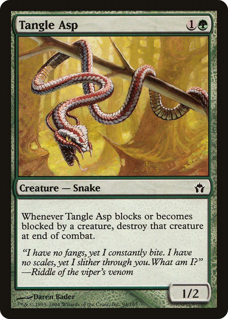 Tangle Asp (5DN-094) (Foil)