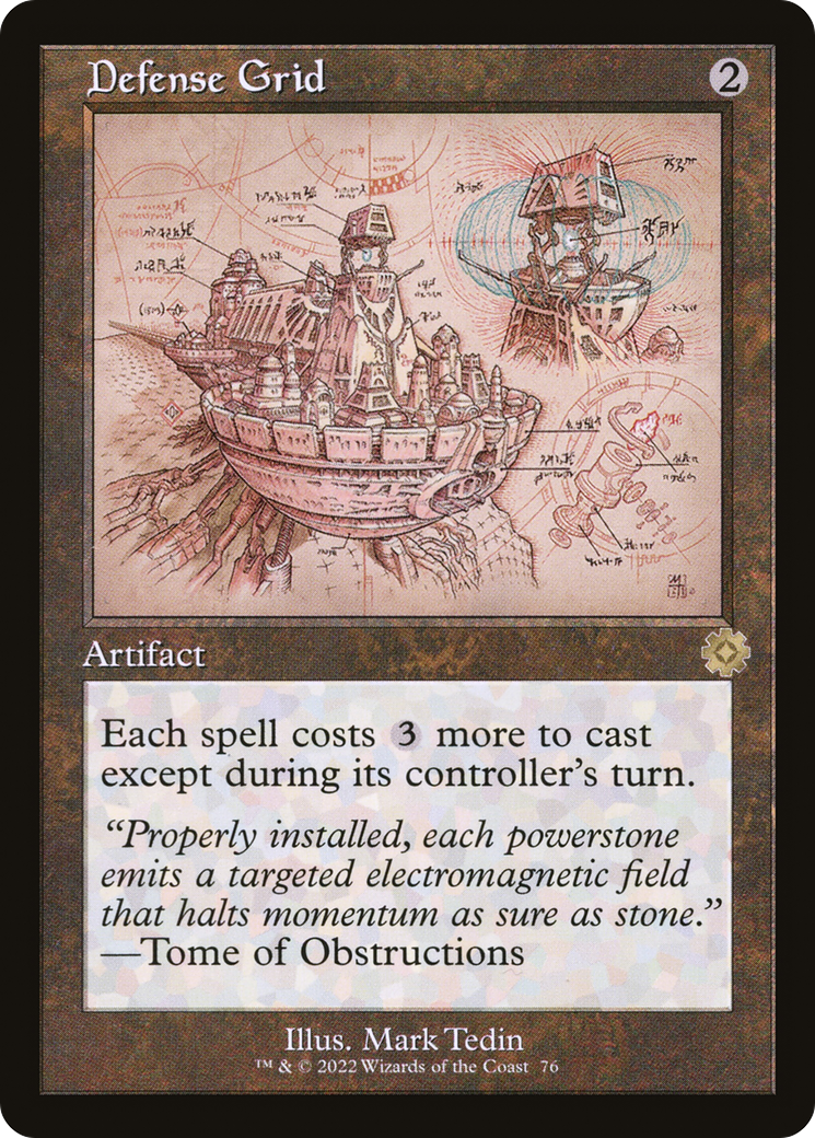 Defense Grid (BRR-076) (Foil)