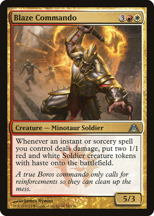 Blaze Commando (DGM-056) (Foil)