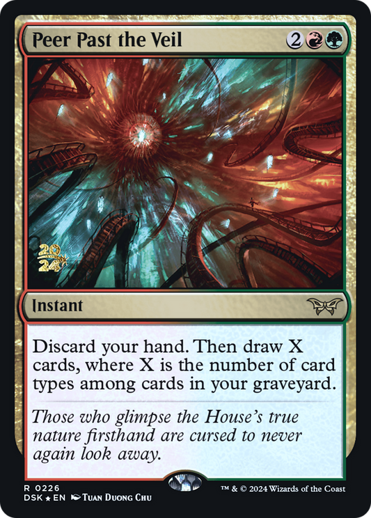 Peer Past the Veil (PRE-226S) (Foil)