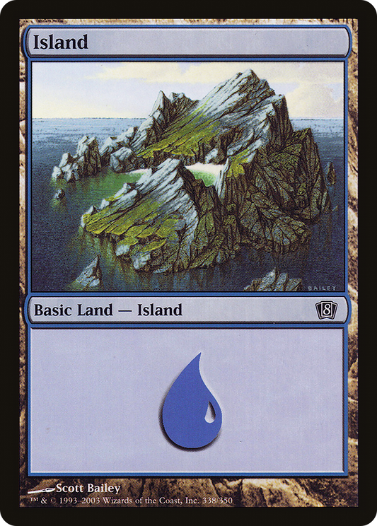 Island (8ED-338★) (Foil)