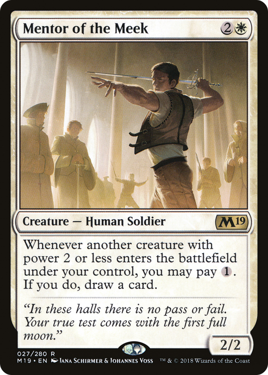 Mentor of the Meek (M19-027) (Foil)