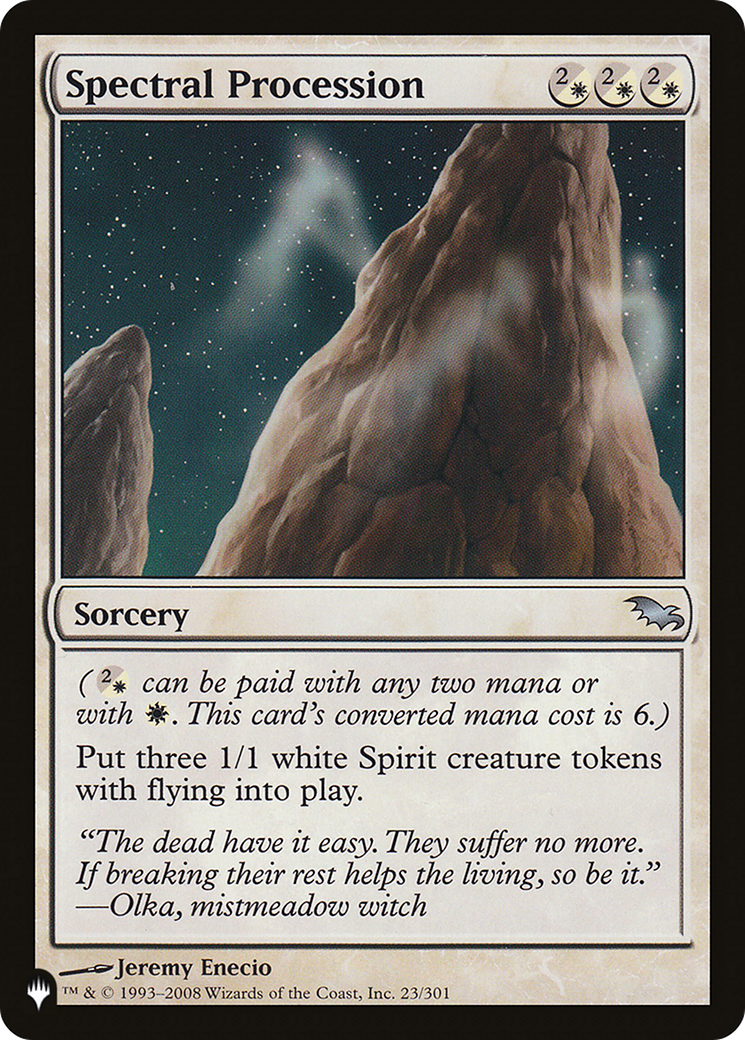 Spectral Procession (LIST-SHM-23)