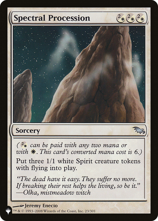 Spectral Procession (LIST-SHM-23)