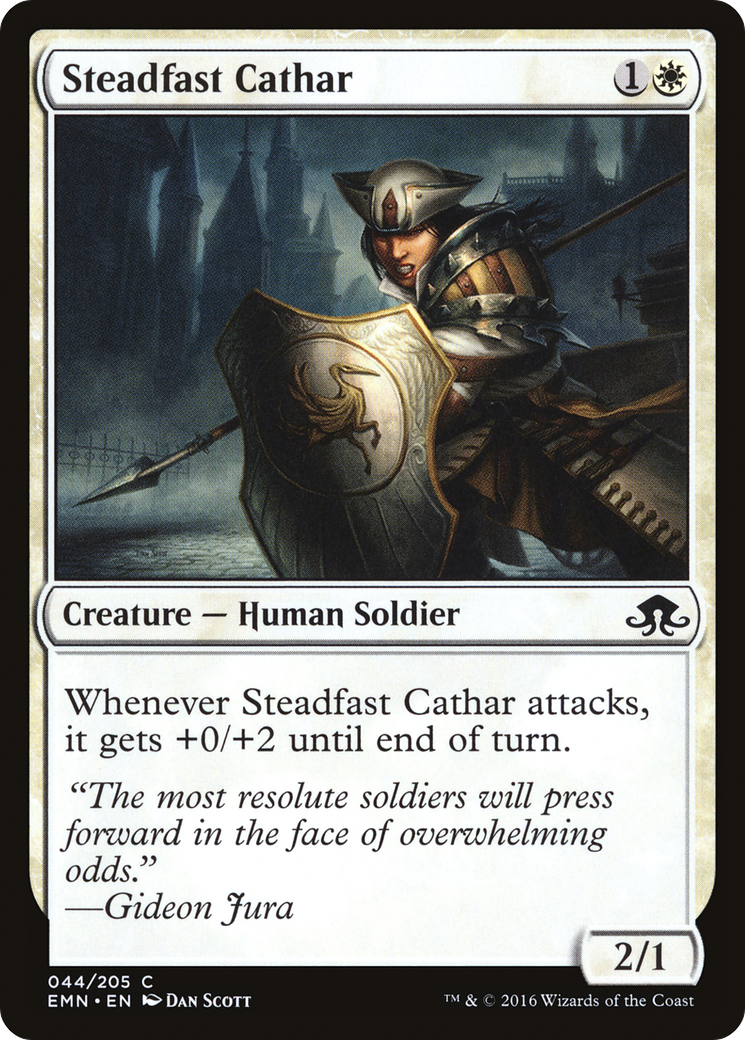 Steadfast Cathar (EMN-044) (Foil)