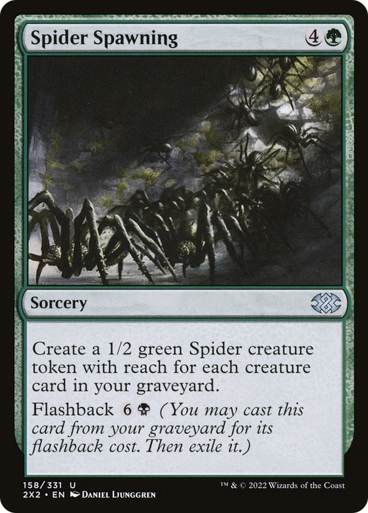 Spider Spawning (2X2-158) (Foil)