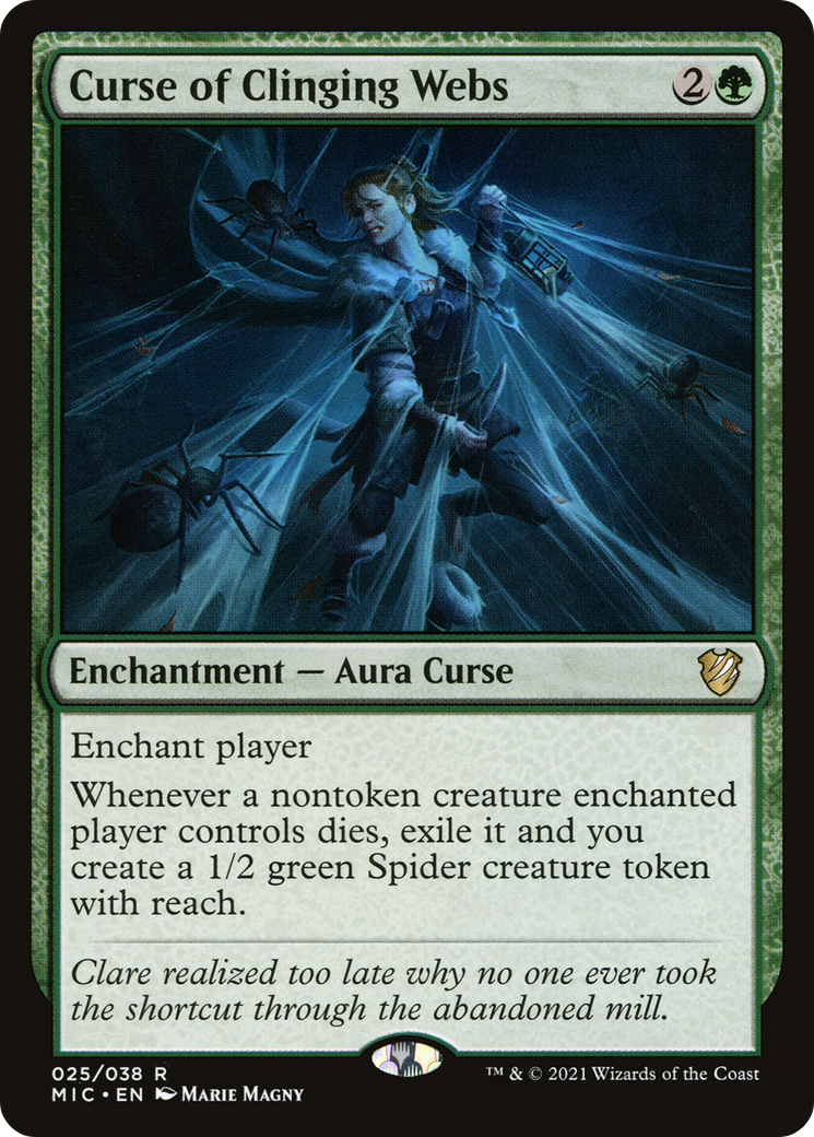 Curse of Clinging Webs (MIC-025)
