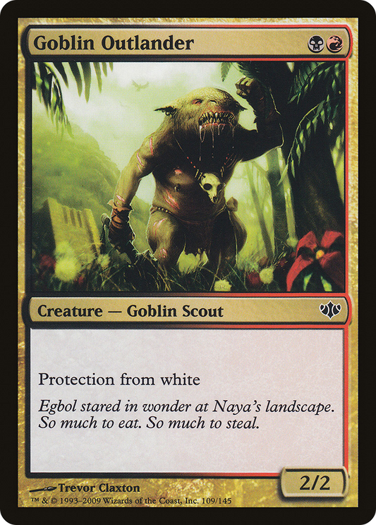 Goblin Outlander (CON-109) (Foil)