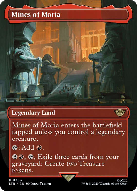 Mines of Moria (LTR-753) (Borderless) (Surge Foil)