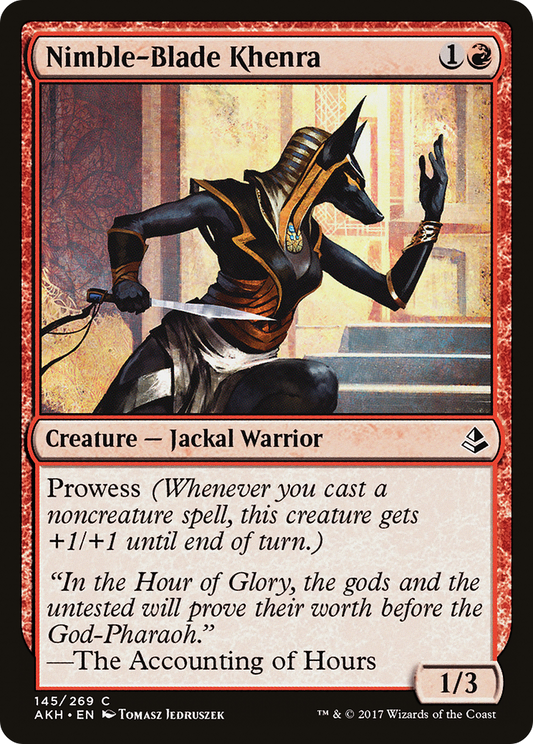 Nimble-Blade Khenra (AKH-145) (Foil)