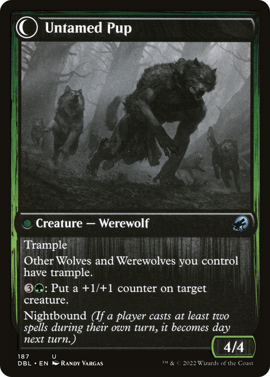 Hound Tamer // Untamed Pup (DBL-187) (Foil)