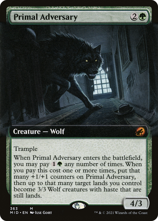 Primal Adversary (MID-363) (Extended Art)