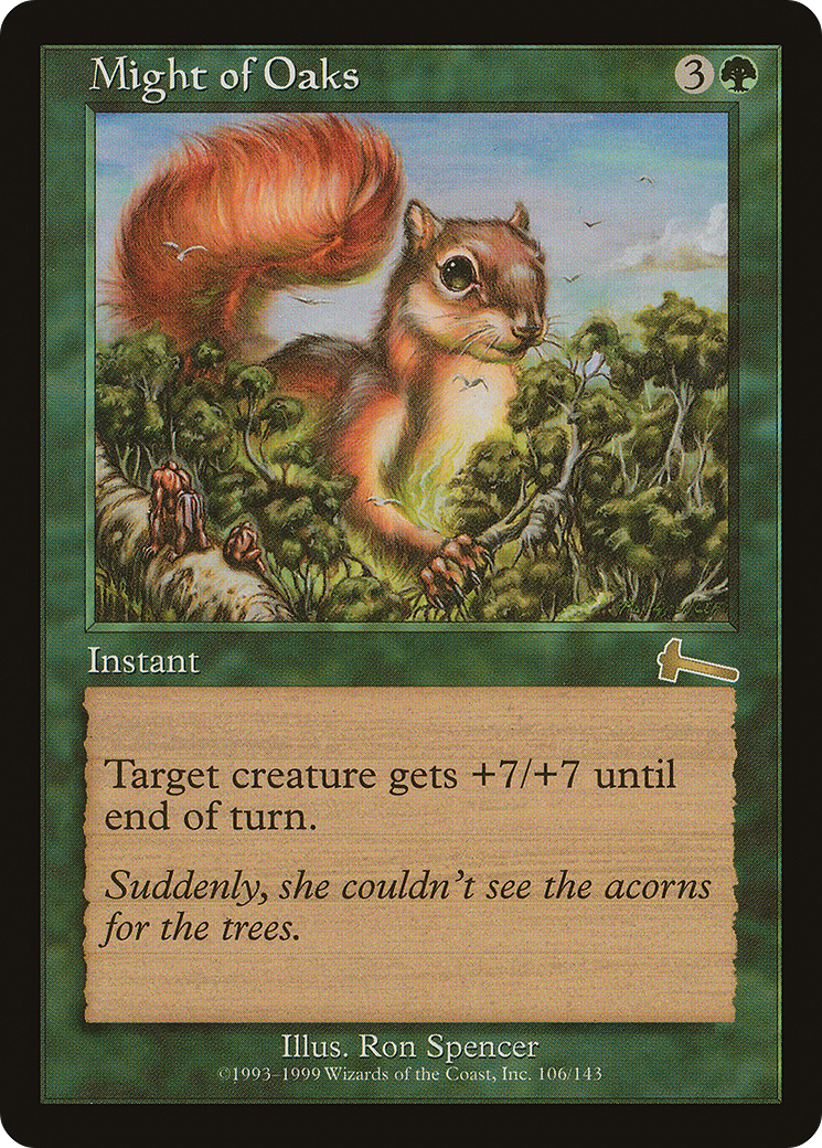 Might of Oaks (ULG-106) (Foil)