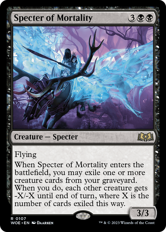 Specter of Mortality (WOE-107) (Foil)