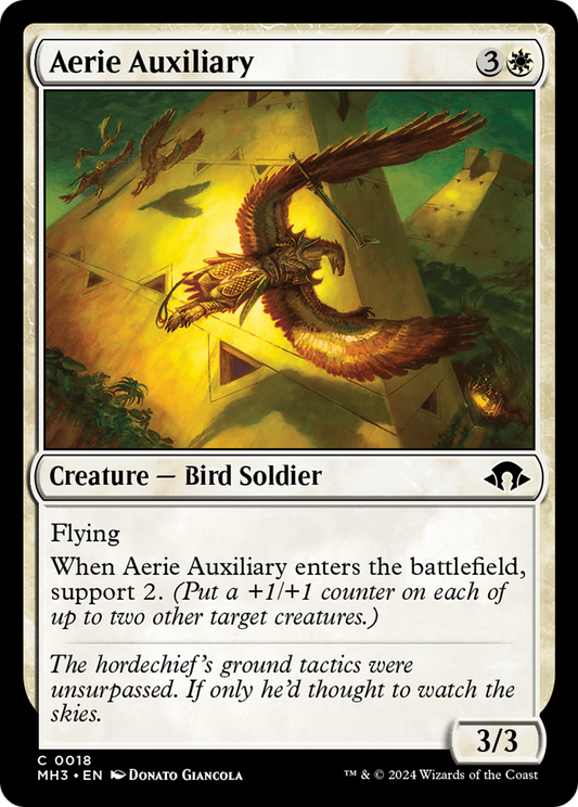Aerie Auxiliary (MH3-018) (Foil)