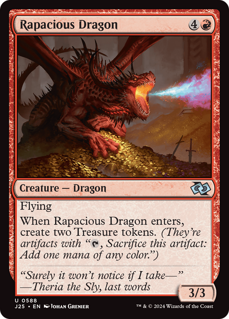 Rapacious Dragon (J25-588)