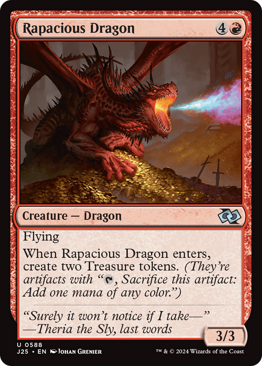 Rapacious Dragon (J25-588)