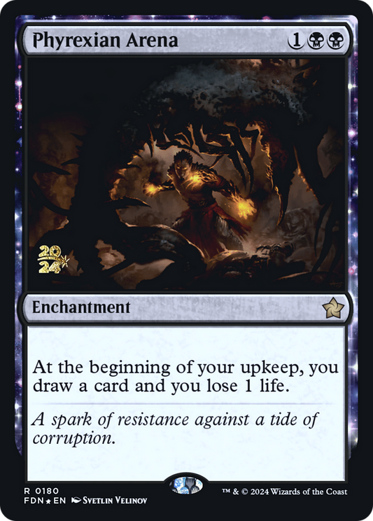 Phyrexian Arena (PRE-180S) (Foil)