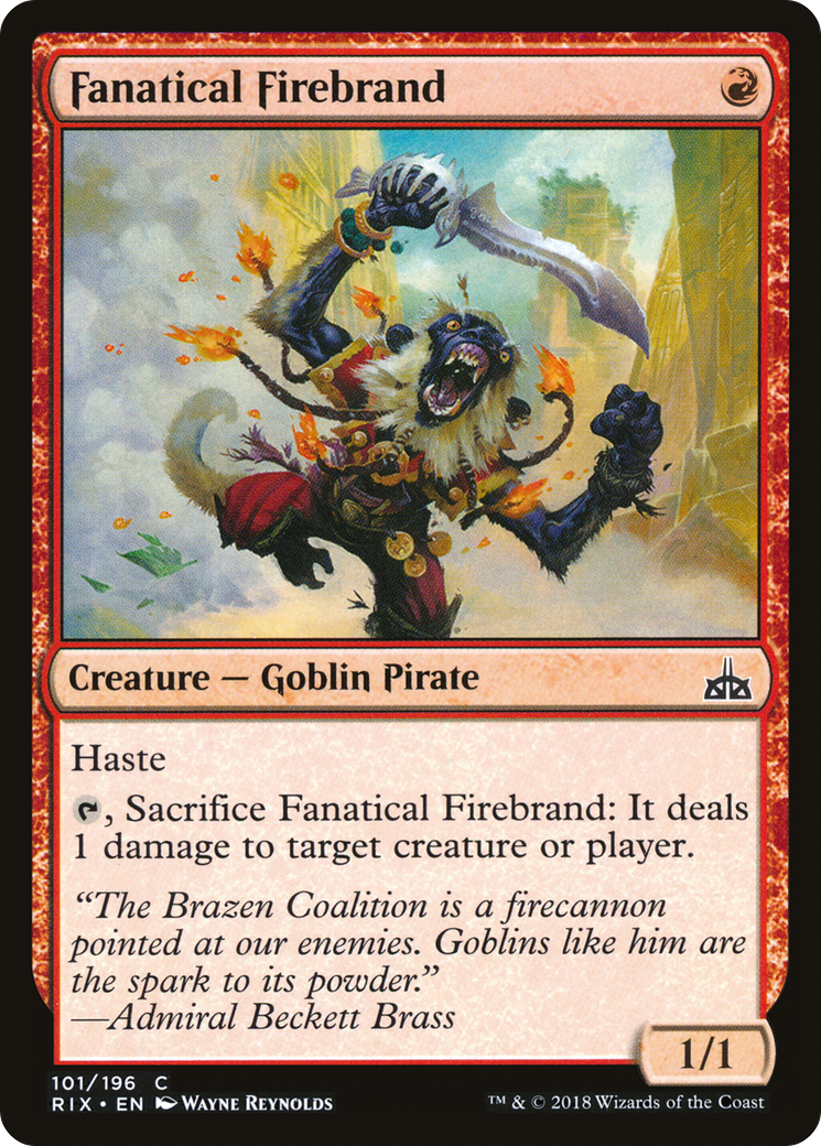 Fanatical Firebrand (RIX-101)