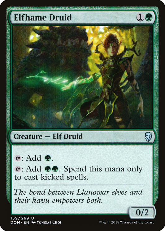 Elfhame Druid (DOM-159) (Foil)