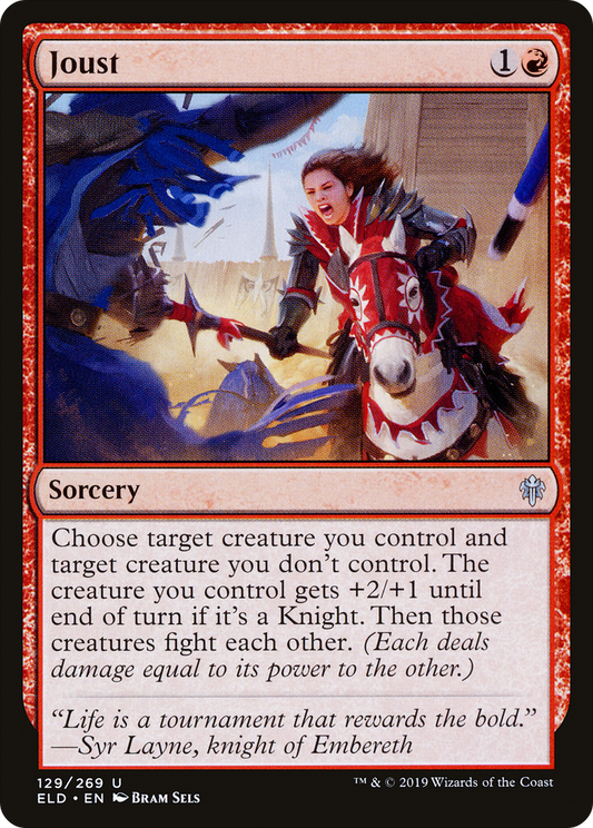 Joust (ELD-129) (Foil)
