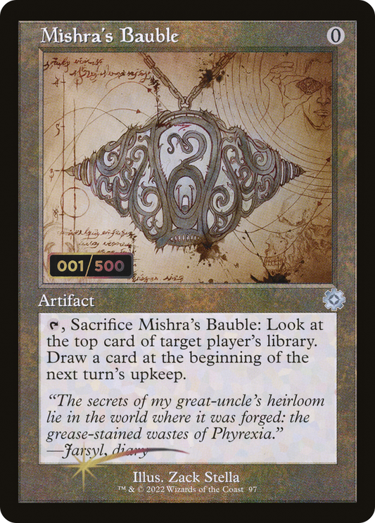 Mishra's Bauble (BRR-97Z) (Foil) (Serialized)