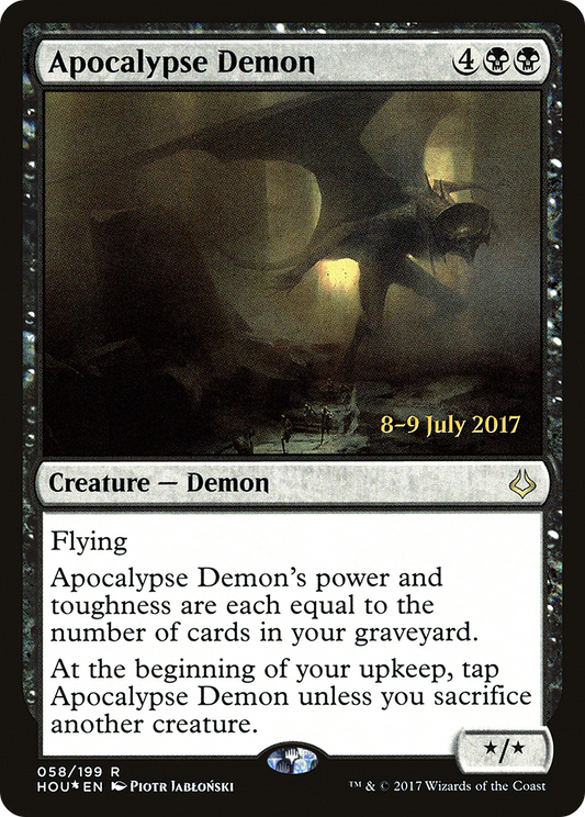 Apocalypse Demon (PRE-58S) (Foil)