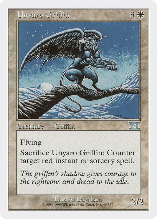 Unyaro Griffin (6ED-049)