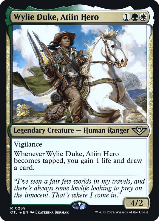 Wylie Duke, Atiin Hero (PRE-239S) (Foil)