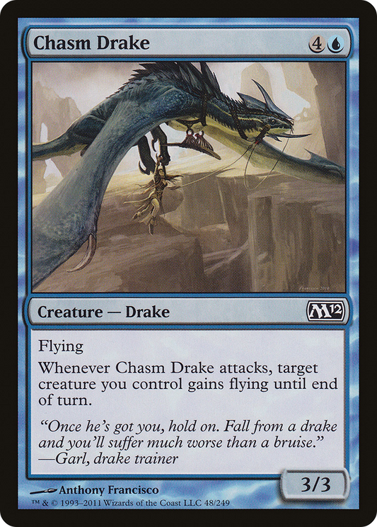 Chasm Drake (M12-048) (Foil)