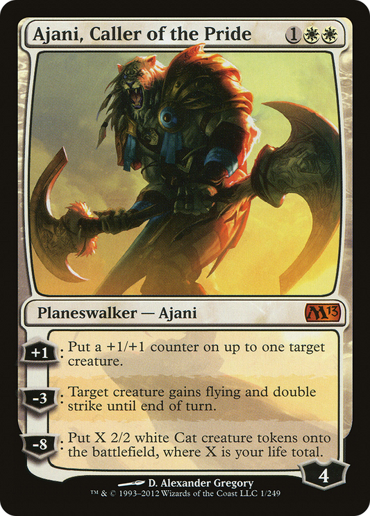 Ajani, Caller of the Pride (M13-001) (Foil)