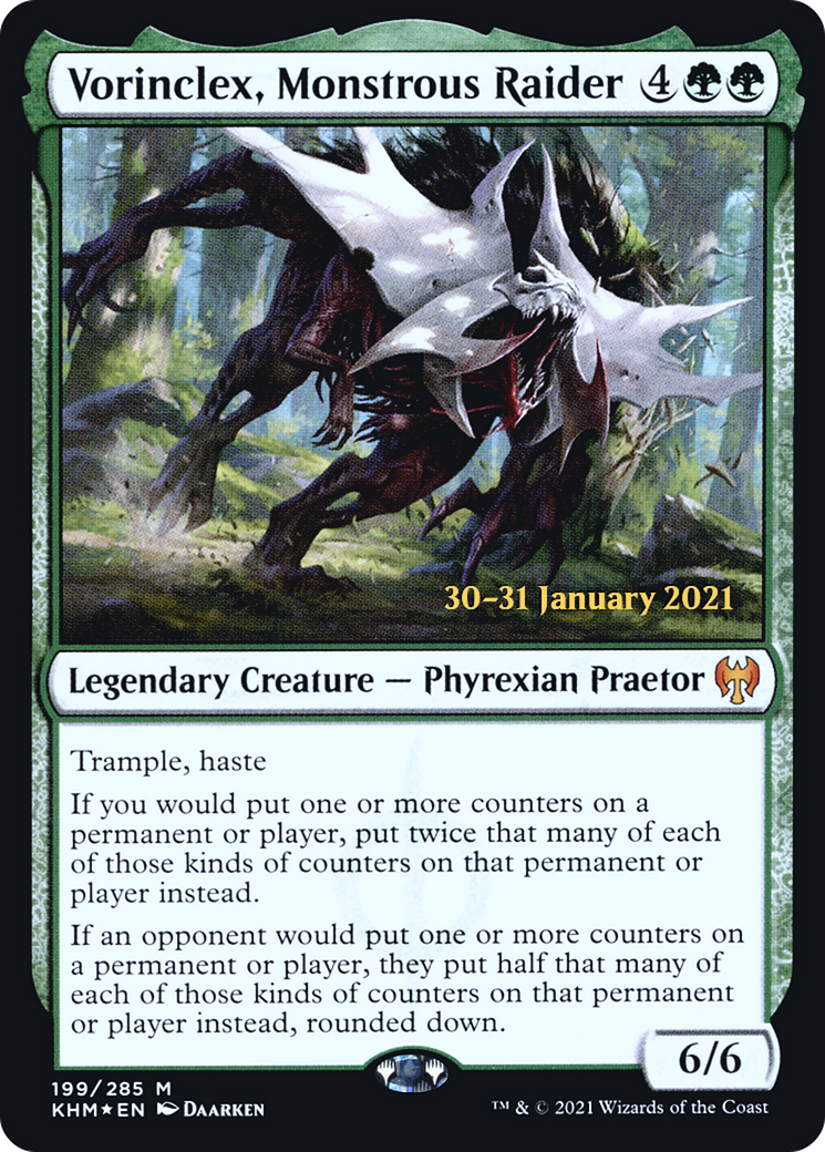 Vorinclex, Monstrous Raider (PRE-199S) (Foil)