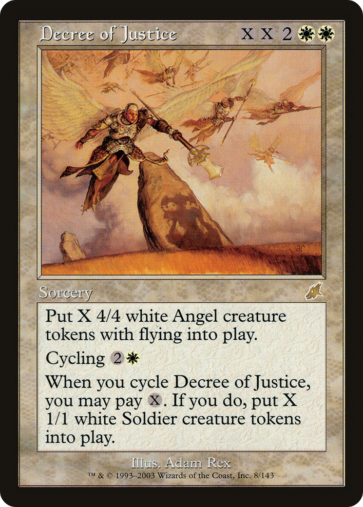 Decree of Justice (SCG-008) (Foil)