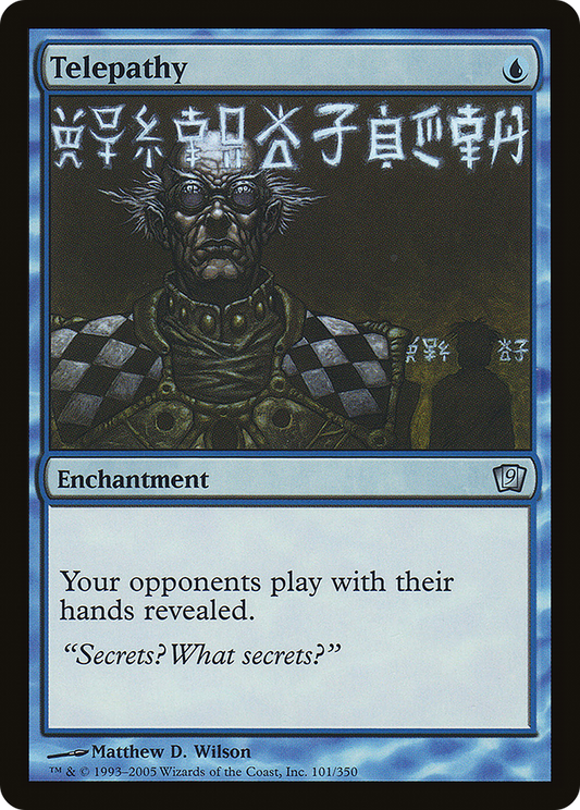 Telepathy (9ED-101★) (Foil)