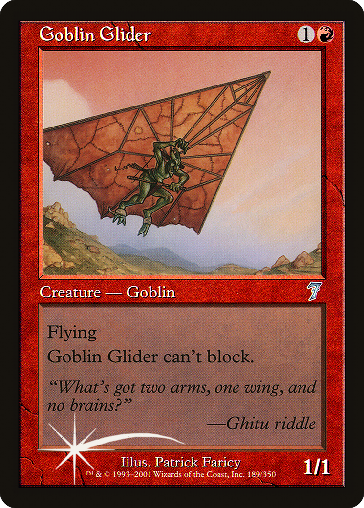 Goblin Glider (7ED-189★) (Foil)