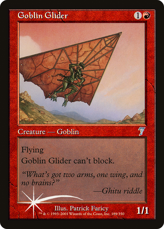 Goblin Glider (7ED-189★) (Foil)