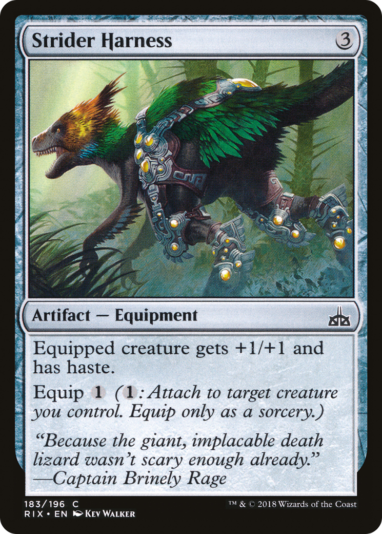 Strider Harness (RIX-183) (Foil)