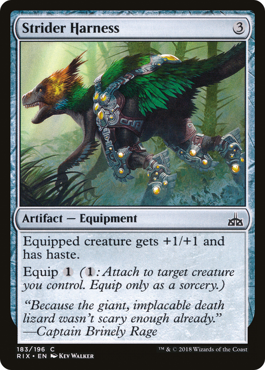 Strider Harness (RIX-183) (Foil)