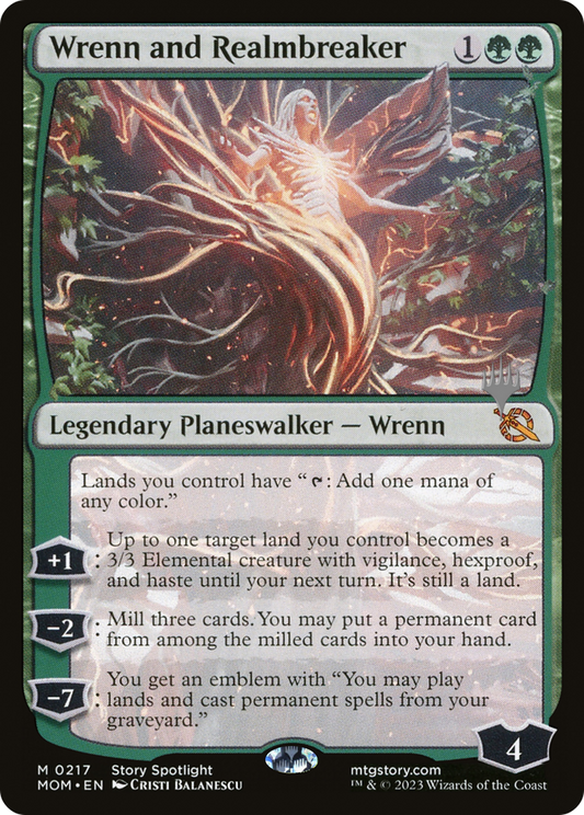 Wrenn and Realmbreaker (PPMOM-217P) (Foil)